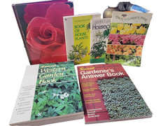 Roses Vintage Lot Of 6 Plants And Gardening Reference Books And Guides HC