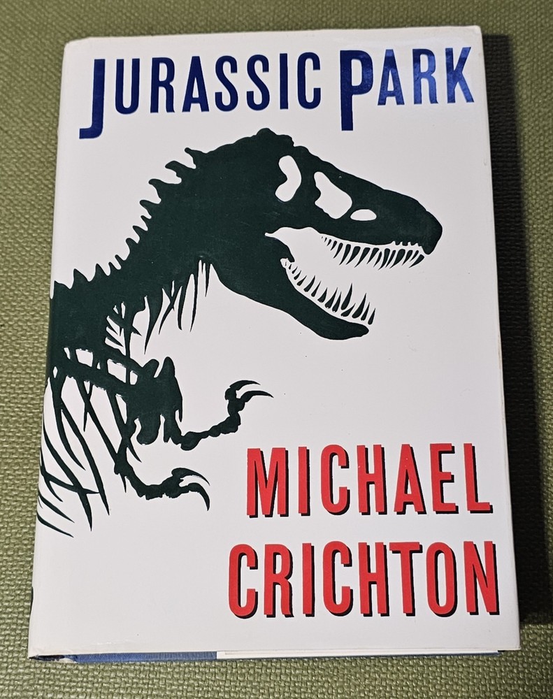 Jurassic Park Michael Crichton Hardcover First Traded Edition