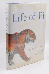 Signed First Edition Yann Martel – Life of Pi, Deluxe Illustrated Edition Harcou