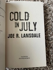 5 Joe R. Lansdale TP’s (1 pb) 4 are Hap and Leonard mysteries + Cold in July