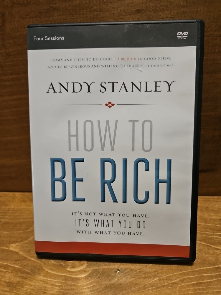 Andy Stanley DVD Study How To Be Rich (4 Sessions) – EUC