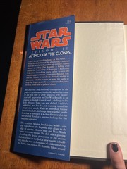 Star Wars Episode II Attack of the Clones HC 2002 R.A. Salvatore 1st Edition DJ