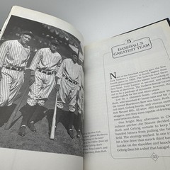 Lou Gehrig + New York Yankees Book MLB Baseball History ~ 2 Library Copy Books