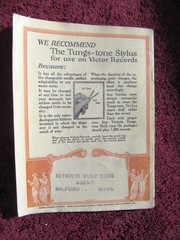 New VICTOR RECORDS Jan 1921 RACHMANINOFF Flonzaley Victrola Supplement CATALOG