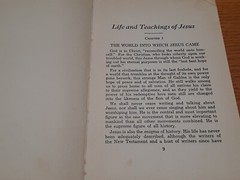 Life and Teachings of Jesus T Franklin Miller Warner Press Anderson IN 1949 ED