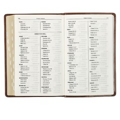 Medium Brown KJV Deluxe Bible with Thumb Index BRAND NEW in Shrink Wrap!!!
