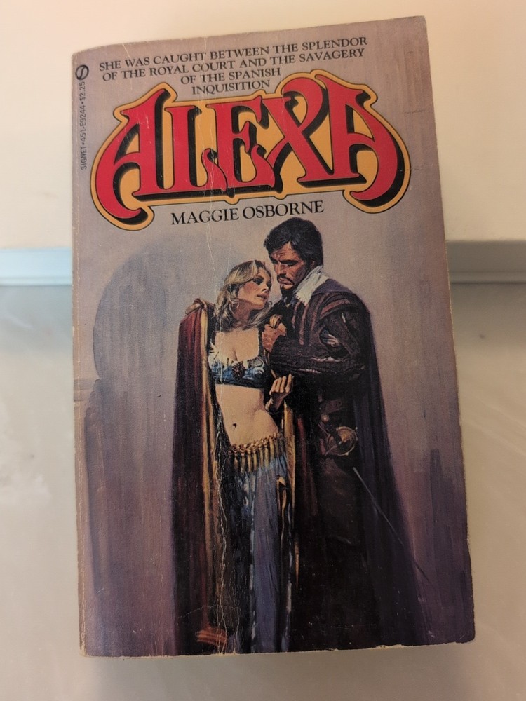 Alexa by Maggie Osborne (1980) 1st Printing Vintage Historical Romance