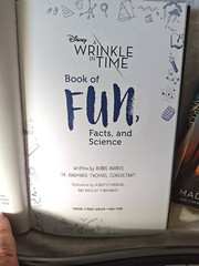 Lot of 2-A Wrinkle in Time PB-L’Engle, Madeleine & Book Fun Facts & Science HC