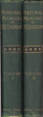 Personal Memoirs of PH Sheridan General United States Army in Two Vol 1888