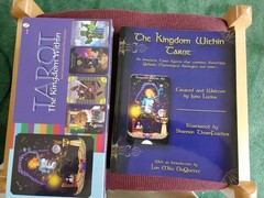 Alchemy of Tarot; Kingdom Within Tarot; extra 332-pg PB, Lot of 3 BN Juno Lucino