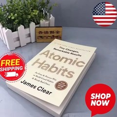 Atomic Habits by James Clear Bestselling Self Help Personal Growth Book