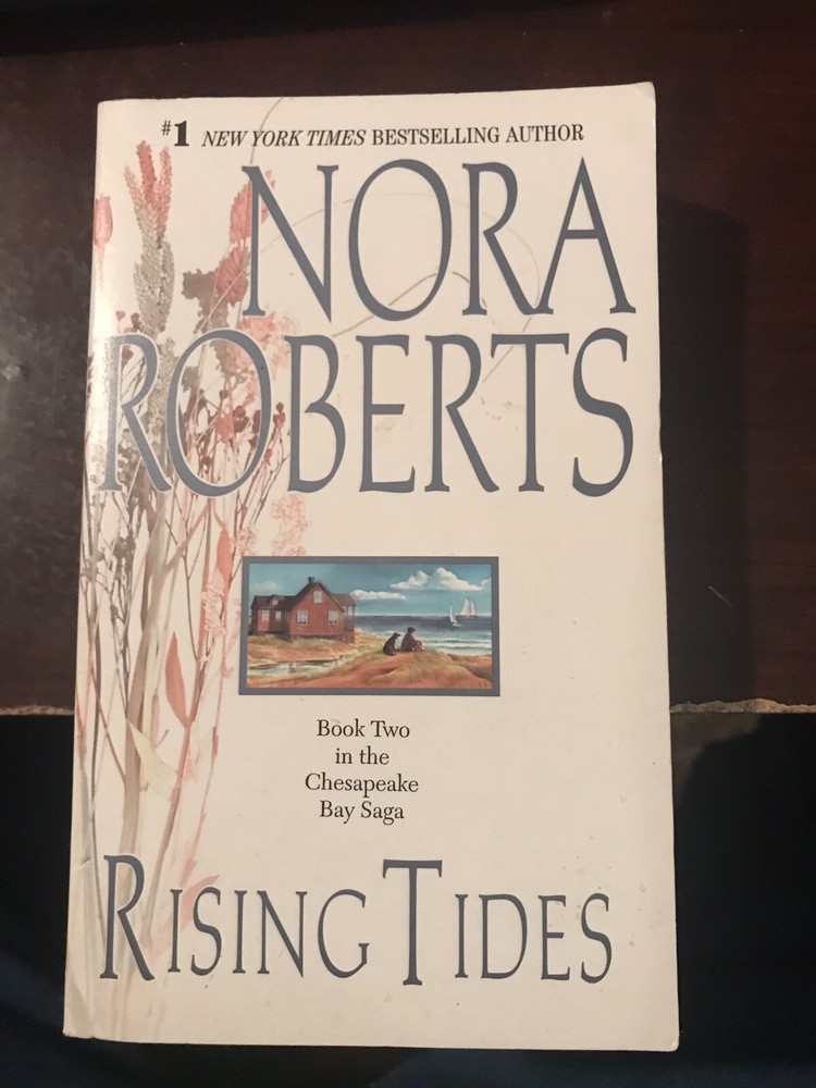 1998 „Rising Tides” Book by Nora Roberts – Used, 342 Pages, Paperback