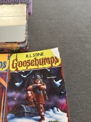 Goosebumps Books Tin Set 25th Anniversary Retro. 3 Of 5 Books Included.
