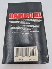 Rambo First Blood Part II & lll David Morrell 1985 Jove Movie Tie-In Paperback