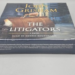 The Litigators – Audiobook CDs By John Grisham Factory Sealed New