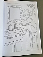 Book Club -Coloring Book From Best-Selling Colouring Heaven Collection-48 Prints