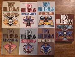 Tony/Anne Hillerman Leaphorn Chee Manuelito Mystery Lot 16 HCPB+Grt Taos Bnk Rob