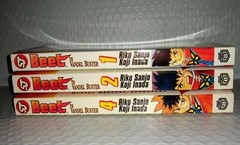 Lot of 3 BEET The Vandel Buster Shonen Jump Graphic Novels Paperbacks #1, 2 & 4