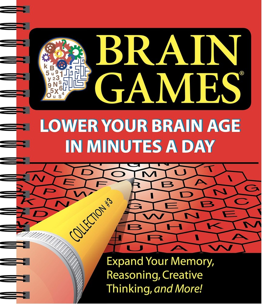 Brain Games – Collection #3: (Variety Puzzles): Expand Your Memory, Reasonin…