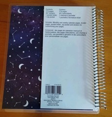 The Sky is The Limit Spiral Planner Weekly 12 Month Planner Calendar 174 pages