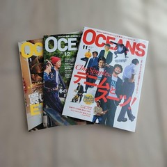 OCEANS Magazine Set Issues 11 12 1 Fashion Shopping Expo 2023-2024