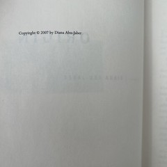 Origin, a novel – Paperback By Abu-Jaber, Diane – 2007
