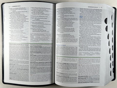 NIV Faithlife Illustrated Study Bible Black Premium Bonded Leather Indexed LNOB