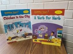 Grammar Tales Nouns & Verbs Set of 2 Paperback Books By Maria Fleming