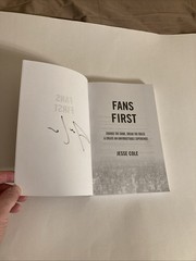 Fans First Paperback Book SIGNED By Jesse Cole Savannah Bananas Story Lioncrest
