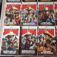 Jake Logan Action Western Paperback Lot Of 19 Slocum Series