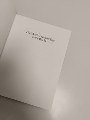 The MOST WONDERFUL EGG IN THE WORLD By Helme Heine, 1983