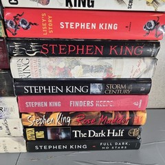 Stephen King Lot of 24 Hardcover & PB Books Mixed Titles Horror Thriller Novels