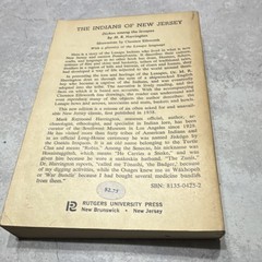 The Indians of New Jersey: Dickon Among the Lenapes Harrington PB 1938 Illus