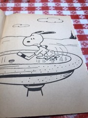 Merry Christmas Snoopy Coloring Book 1979 Used And Some Coloring 11 Inches X 8