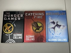 The Hunger Games Trilogy Catching Fire, and Mockingjay, Hardcover First Editions