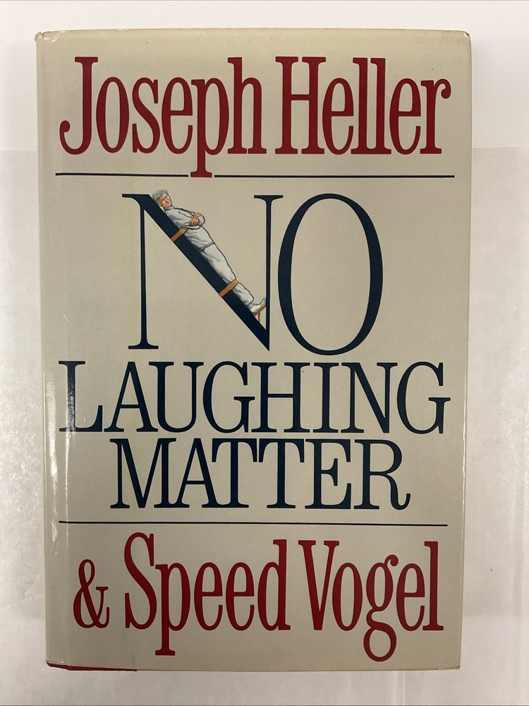 No Laughing Matter by Joseph Heller & Speed Vogel (1986, H/C, DJ)