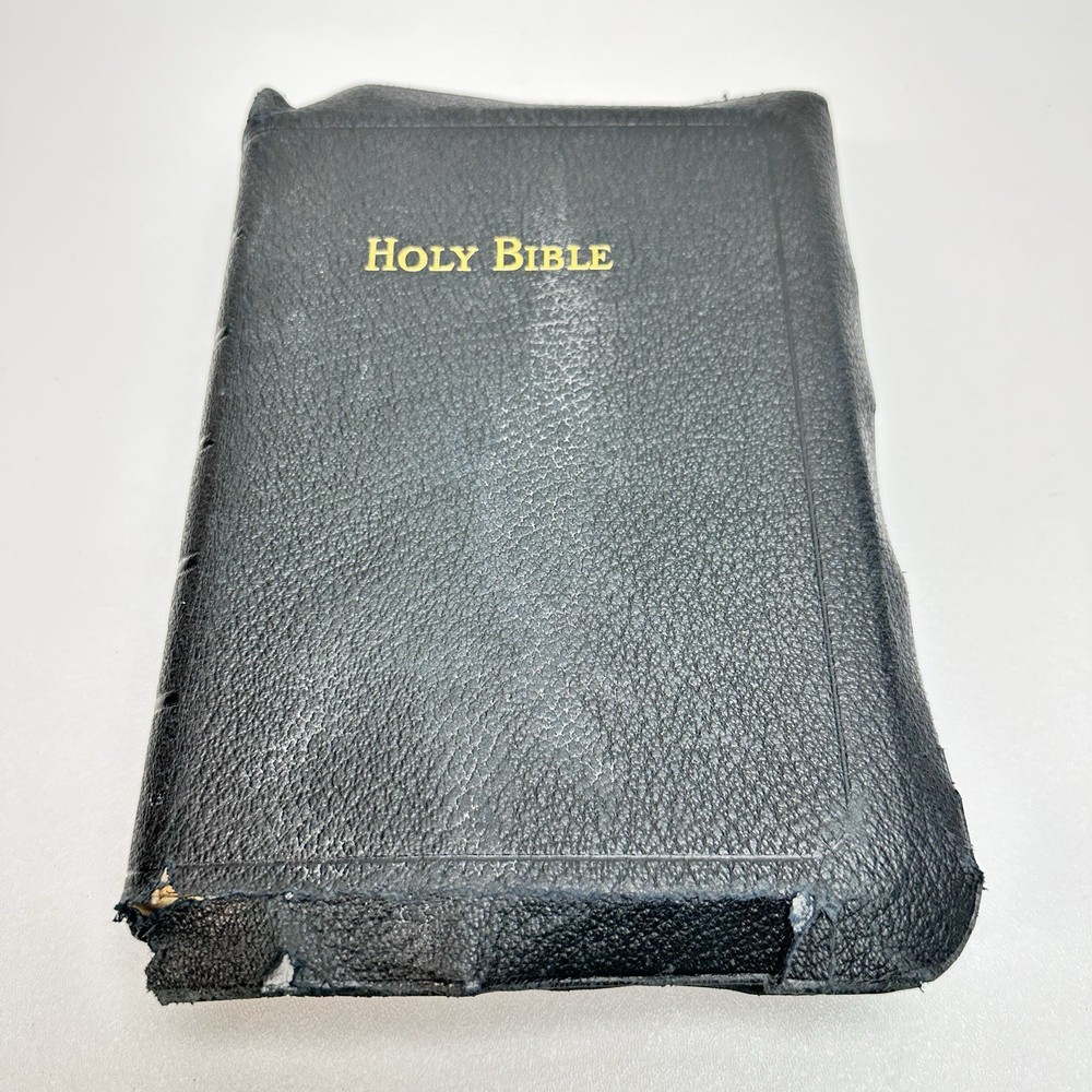 Vintage Holy Bible Self-Pronouncing King James Version – 1940’s Natl Bible Press
