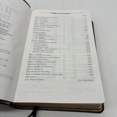 Rare! Nelson 1990 The Wesley Bible NKJV Personal Study Bible Genuine Leather 986