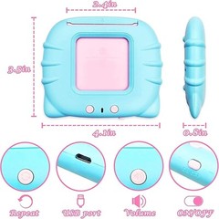 510 Sight Words, Talking Flash Cards-(Blue or Pink)