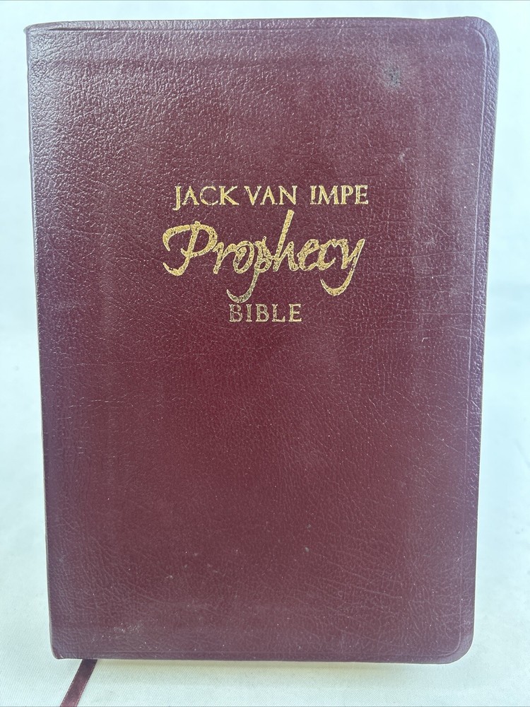 THE JACK VAN IMPE PROPHECY BIBLE Limited Special Edition KJV Red Letter LEATHER