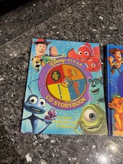 Lot Of 2 – Disney CD Storybook – Lion King Little Mermaid Toy Story Aladdin Bugs