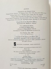 Letters of Ayn Rand Limited Ed HC Signed w Repro Letter, Number 134 of 225