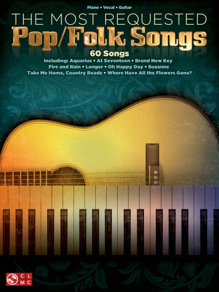 The Most Requested Pop Folk Songs Sheet Music Piano Vocal Guitar Book 000145529