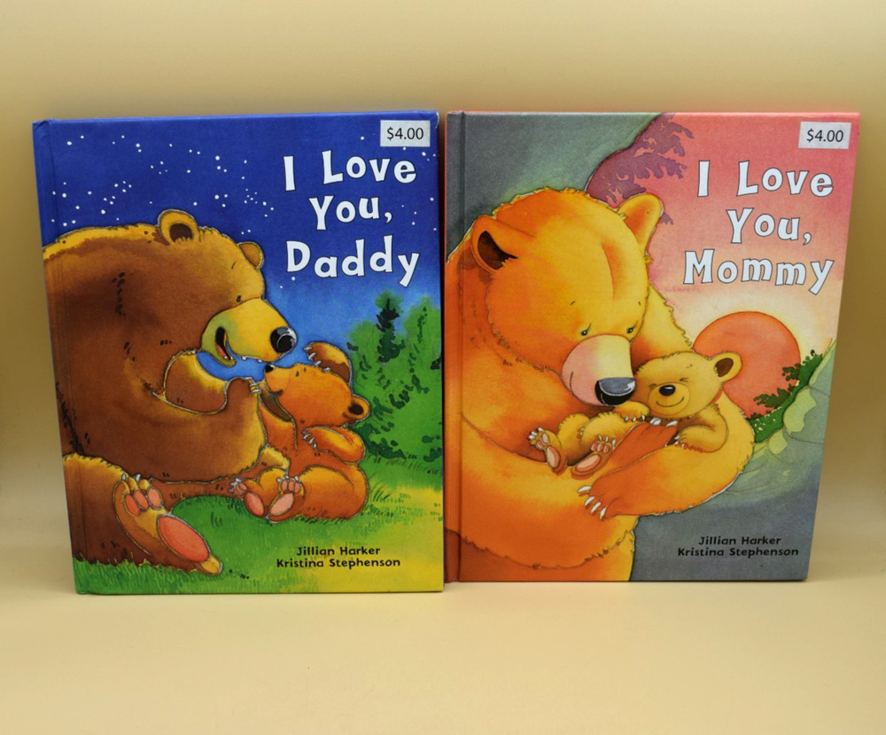 Jillian Harker I Love You Daddy /I Love You Mommy 2-Book Hardcover Set
