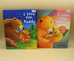 Jillian Harker I Love You Daddy /I Love You Mommy 2-Book Hardcover Set