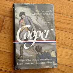 JAMES FENIMORE COOPER—Two Novels—The Spy & Lionel Lincoln—Library of America—NEW