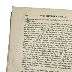 1922 Children’s Bible Sherman Kent Scribners First Edition Illustrated HC Color