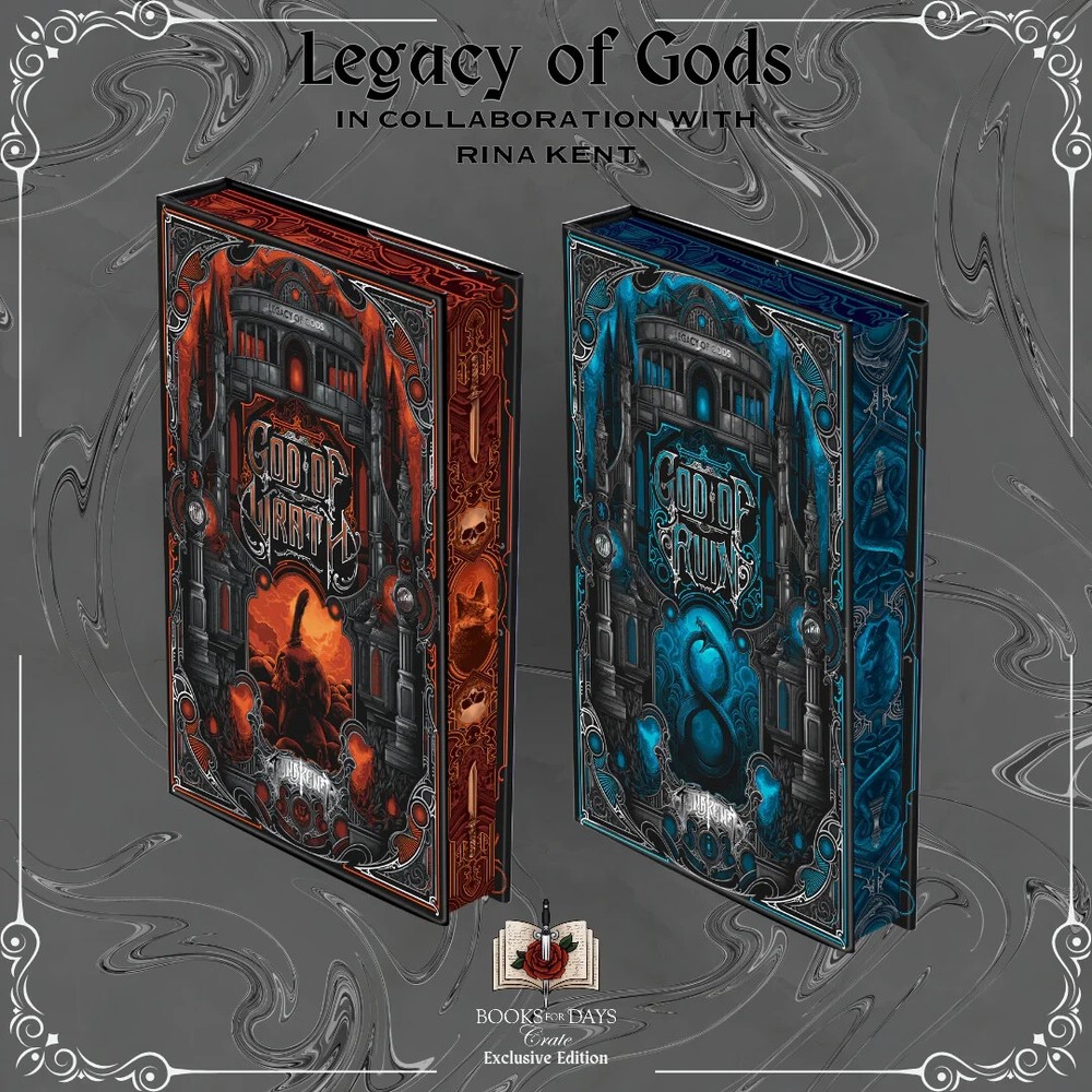 Legacy of Gods: God of Wrath & God of Ruin by Rina Kent BOOKS FOR DAYS Overlays