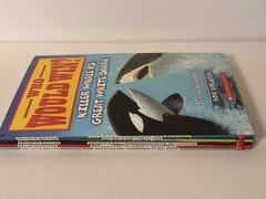 Who Would Win Books Lot 6 Scholastic Animal Dinosaur Shark Kids Series