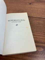 Supernatural: Coyote’s Kiss by Christa Faust 2011 Titan Books – TV Show